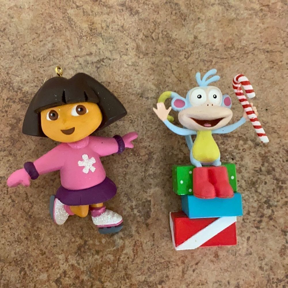 Dora and Boots  ornaments